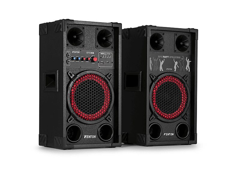 FENTON Altavoz de gran potencia  - SPK-108 FENTON, Black