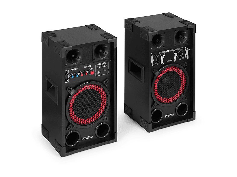 Altavoz de gran potencia  - SPK-108 FENTON, Black — foto 2