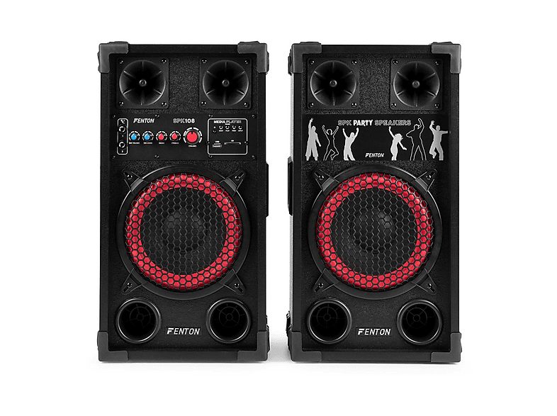 Altavoz de gran potencia  - SPK-108 FENTON, Black — foto 5