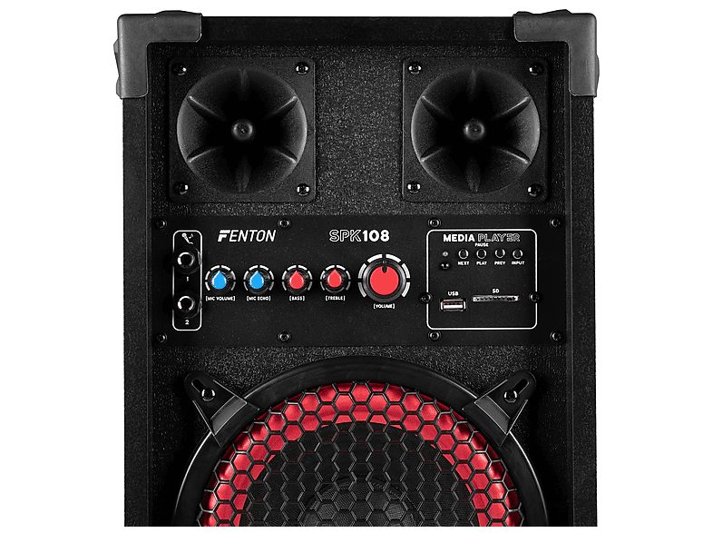 Altavoz de gran potencia  - SPK-108 FENTON, Black — foto 9