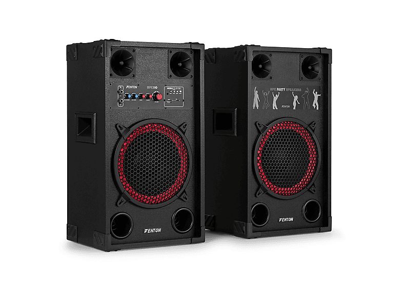 FENTON Altavoz de gran potencia  - SPK-110 FENTON, Black