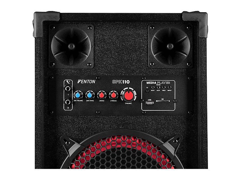 Altavoz de gran potencia  - SPK-110 FENTON, Black — foto 9