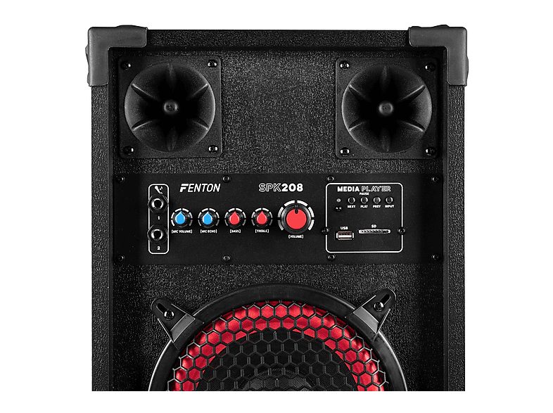 Altavoz de gran potencia  - SPK-208 FENTON, Black — foto 4