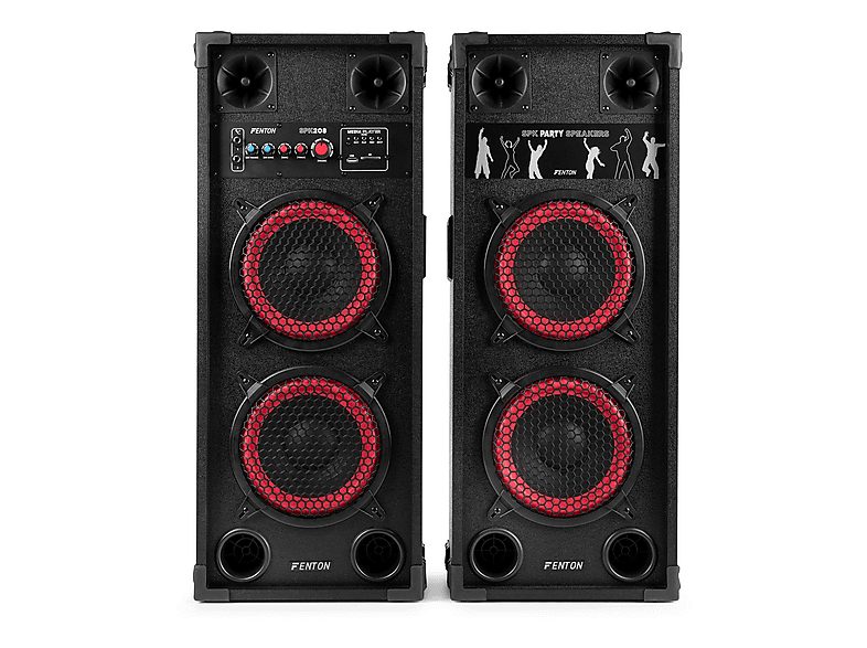 Altavoz de gran potencia  - SPK-208 FENTON, Black — foto 7