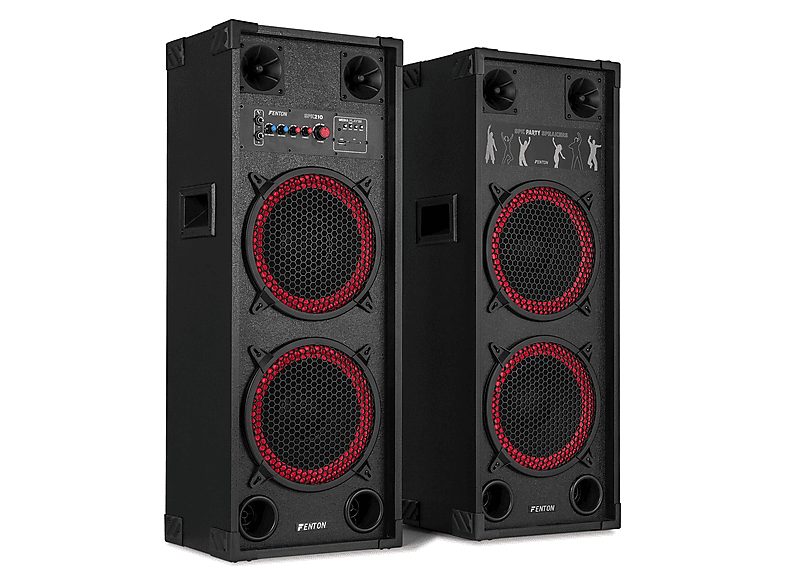 FENTON Altavoz de gran potencia  - SPK-210 FENTON, Black