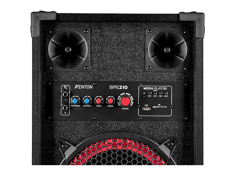 Altavoz de gran potencia  - SPK-210 FENTON, Black — foto 4
