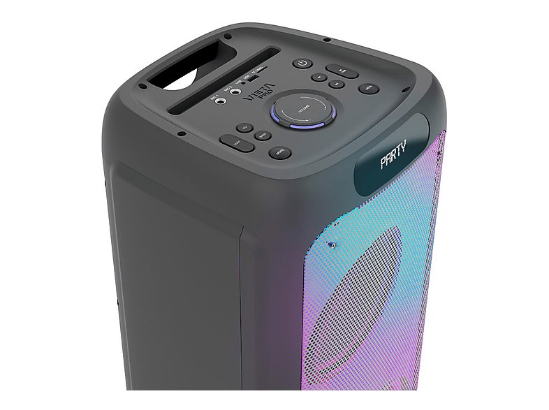Altavoz de gran potencia - Vieta Party 220, 500 W, Bluetooth, Autonomía 9h, Negro — foto 2