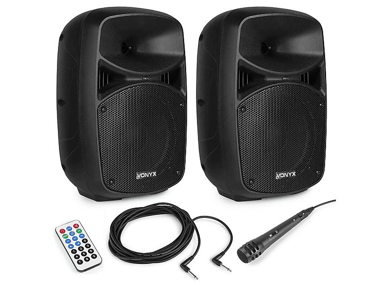 VONYX Altavoz de gran potencia - VONYX VPS082A, Bluetooth, Black