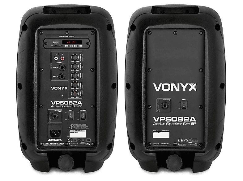 Altavoz de gran potencia  - VPS082A Disco VONYX, Black — foto 3