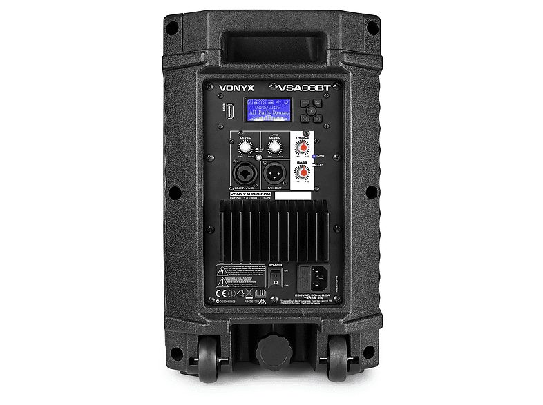 Altavoz de gran potencia  - VSA08BT VONYX, Black — foto 4