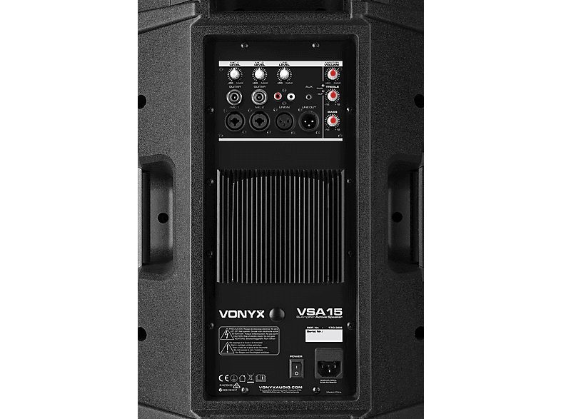 Altavoz de gran potencia  - VSA15 VONYX, Black — foto 4
