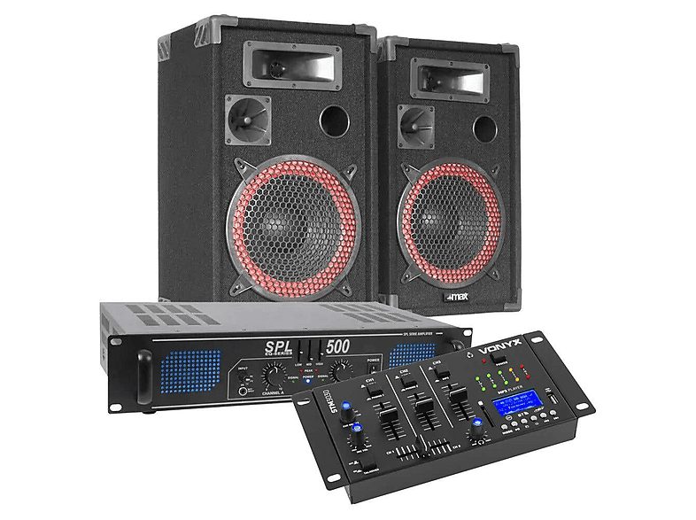 MAX Altavoz de gran potencia  - XEN-3508 MAX, Black