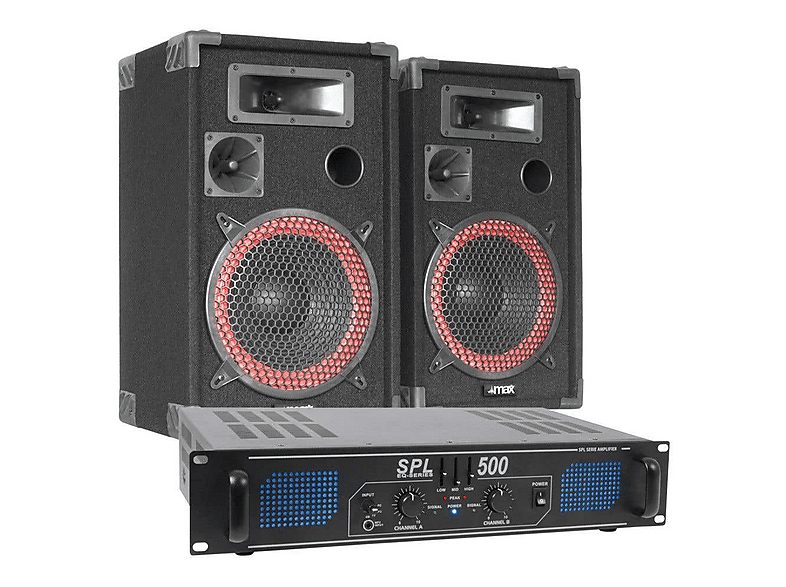 SKYTEC Altavoz de gran potencia  - XEN-3508 SKYTEC, Black