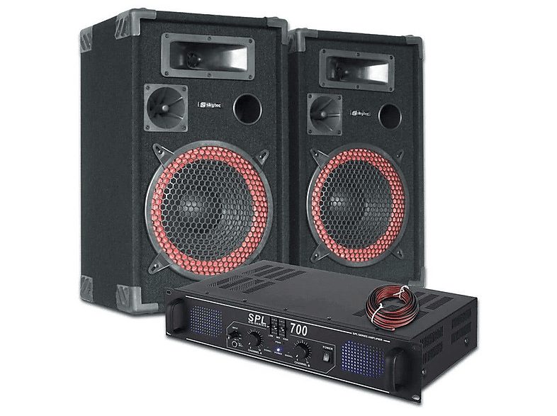SKYTEC Altavoz de gran potencia  - XEN 3510 SKYTEC, Black