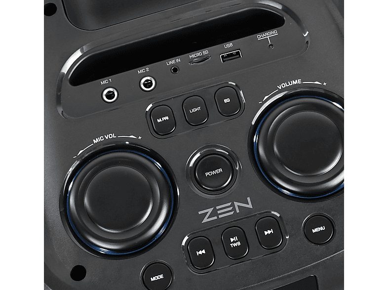 Altavoz de gran potencia  - Zen Aero ZEN, Negro — foto 5
