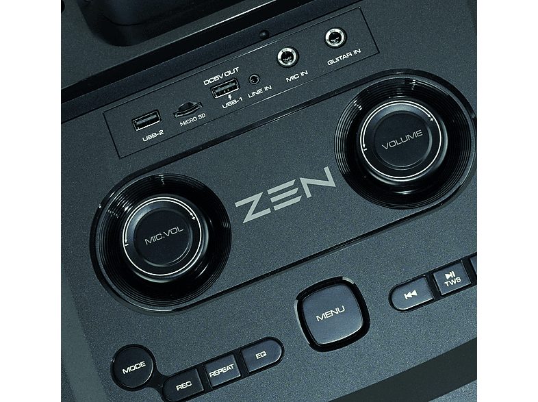 Altavoz de gran potencia  - ZenRINGS ZEN, Negro — foto 4