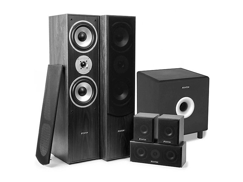 FENTON Altavoz de suelo - FENTON HF5B, Black