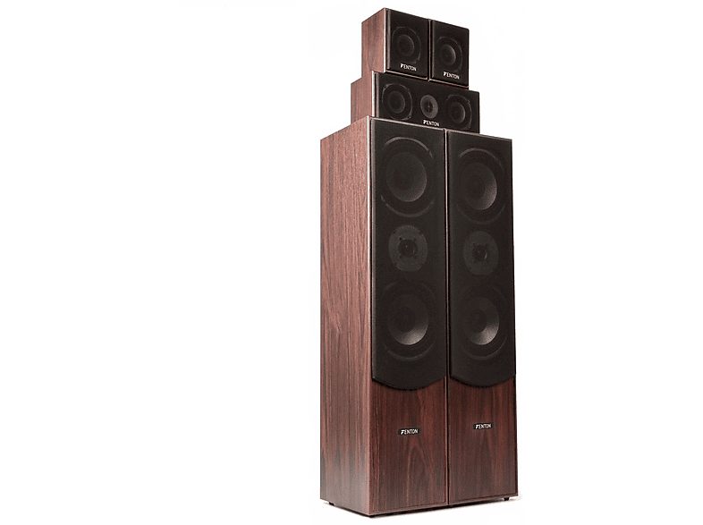 Altavoz de suelo - FENTON HF5W, Brown — foto 3