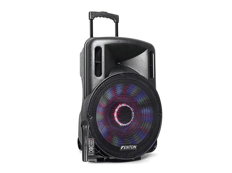FENTON Altavoz de suelo  - FT15LED FENTON, Negro