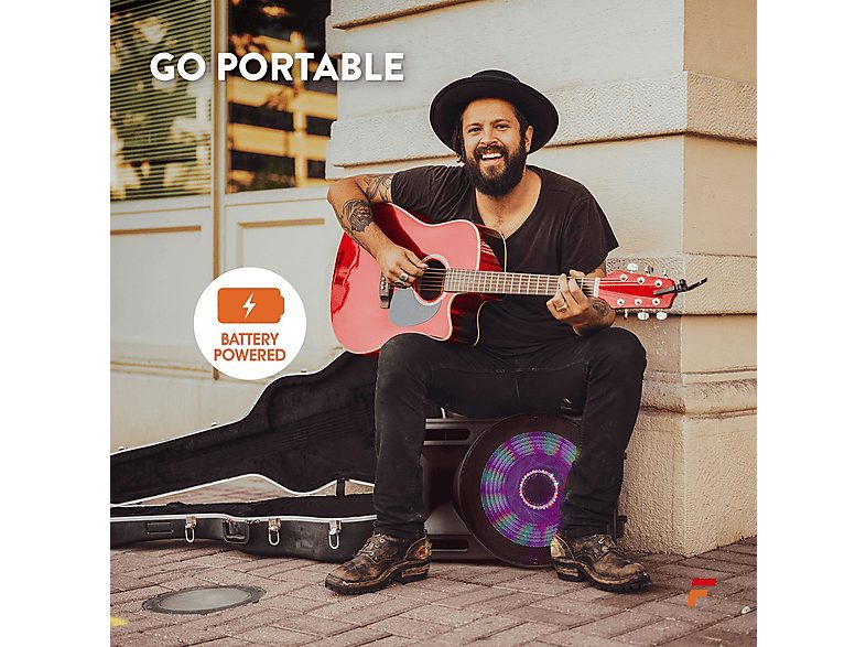 Altavoz de suelo  - FT15LED FENTON, Negro — foto 2