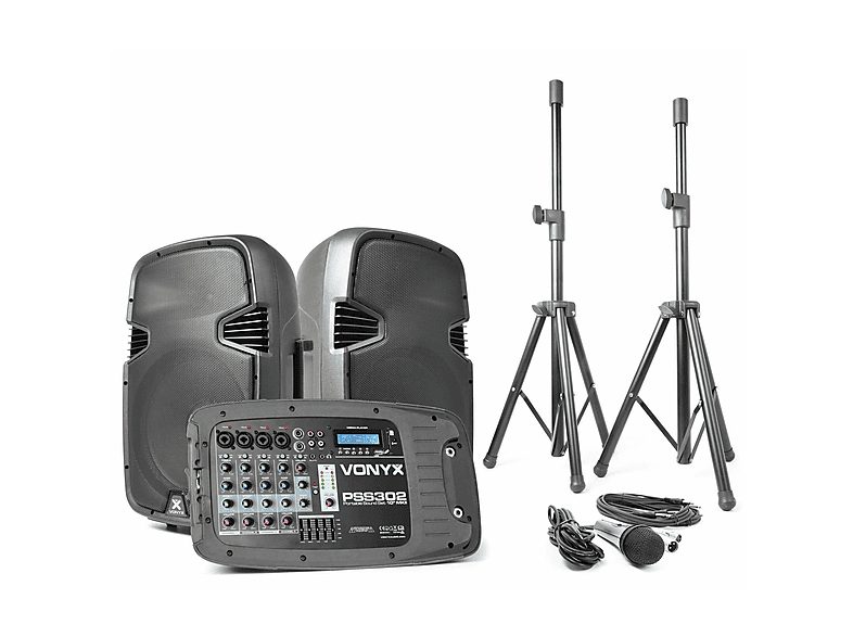 VONYX Altavoz de suelo - VONYX PSS302, Black