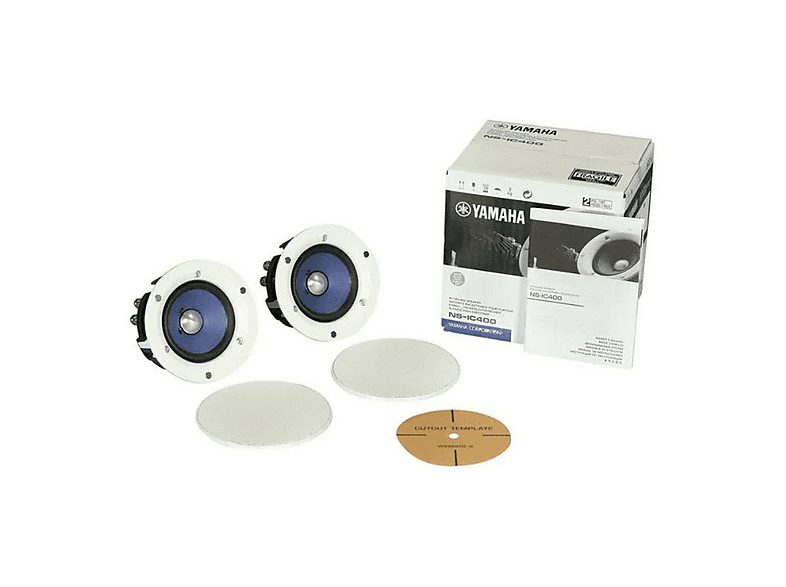 Altavoz de techo - YAMAHA NS-IC400, 30 Watios, 2 canales, Blanco — foto 3