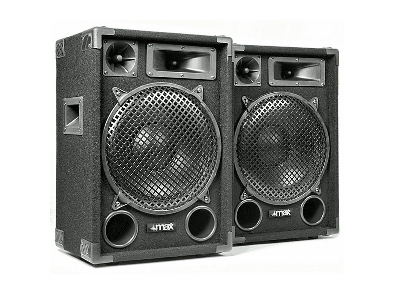 MAX Altavoz DJ  - MAX12 MAX, Black