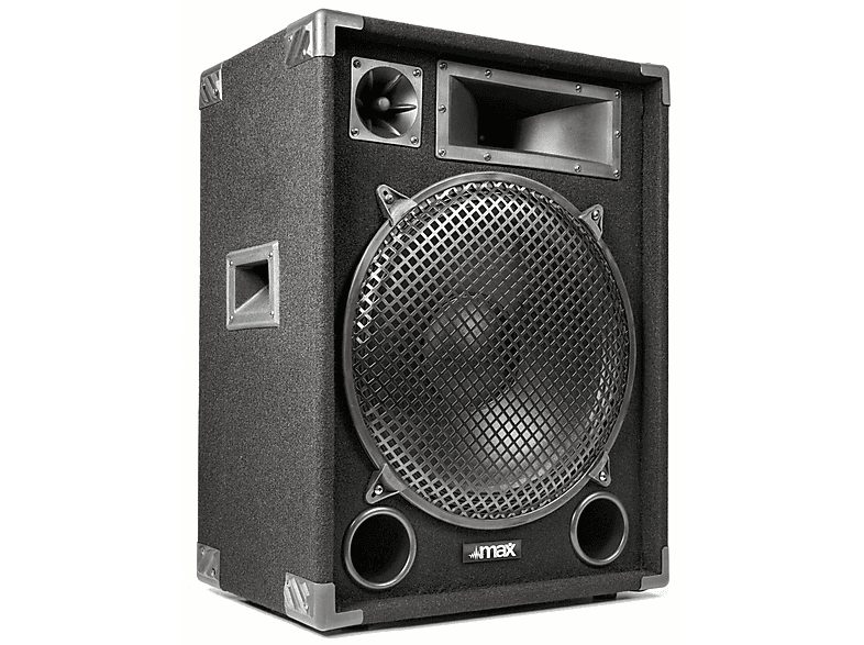 MAX Altavoz DJ  - MAX15 MAX, Black