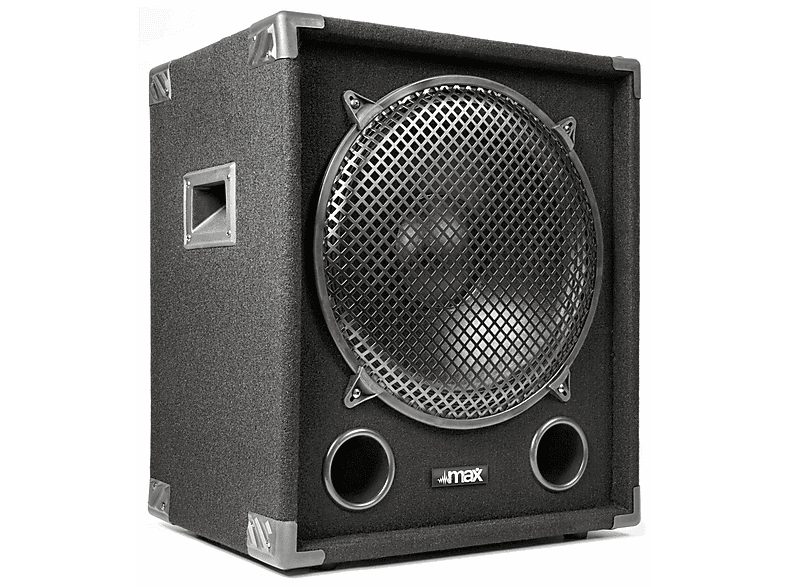 MAX Altavoz DJ  - MAX15SUB MAX, Black