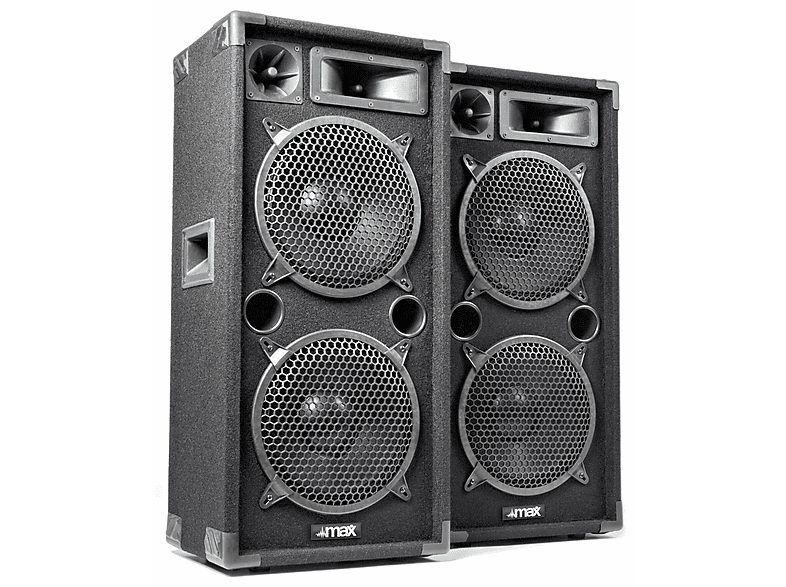 MAX Altavoz DJ  - MAX210 MAX, Black