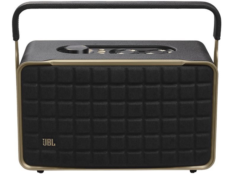 Altavoz estéreo - JBL Authentics 300, 100W, Bluetooth, Wi-Fi, asistentes de voz Google y Alexa, batería con autonomía 8h, diseño retro, Negro — foto 4
