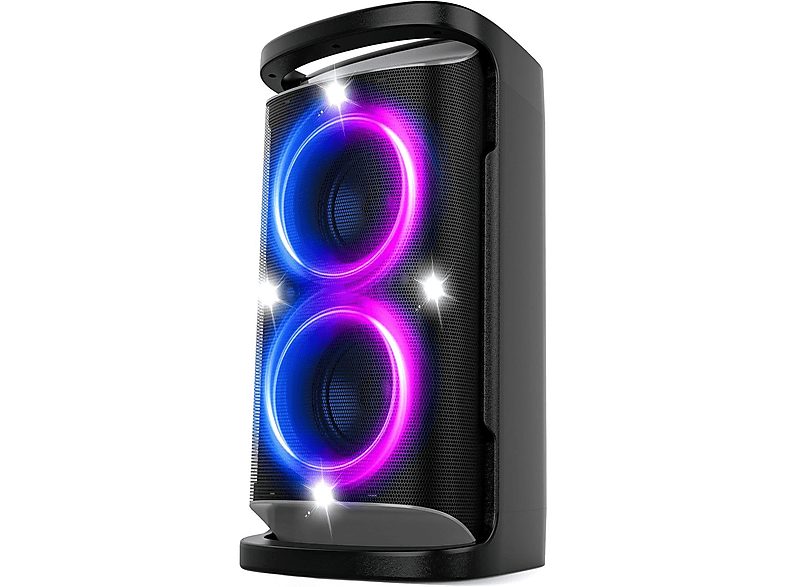 MANIKE Altavoz gran potencia  - Partycore Enigma  160 W Party-Musikbox mit 103 dB Klang MANIKE, Black