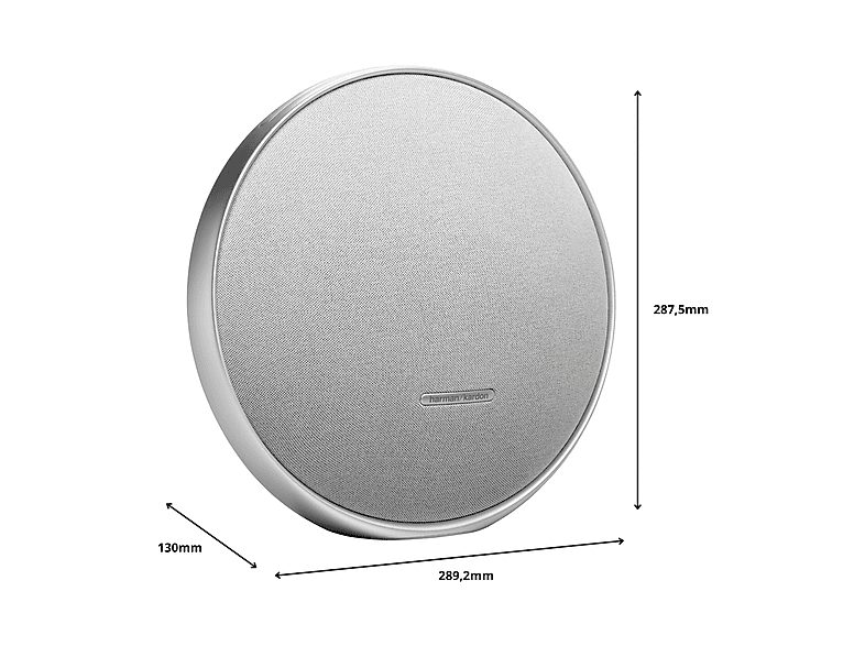 Altavoz inalámbrico - Harman Kardon Onyx Studio 9, 50W RMS, Bluetooth, 8h Autonomía, Gris — foto 2
