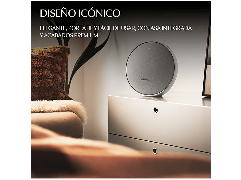 Altavoz inalámbrico - Harman Kardon Onyx Studio 9, 50W RMS, Bluetooth, 8h Autonomía, Gris — foto 3