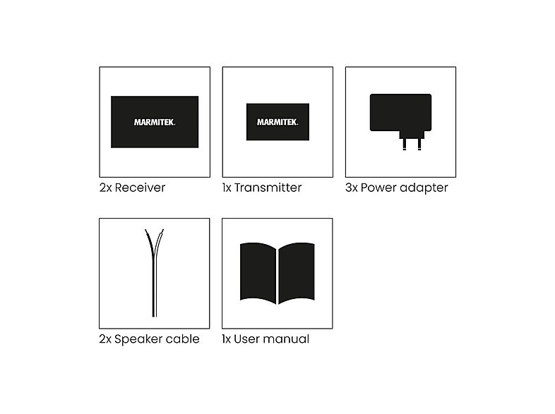 Altavoz inalámbrico - MARMITEK Speaker Anywhere 750, 100 W, 1 canales, Negro — foto 7