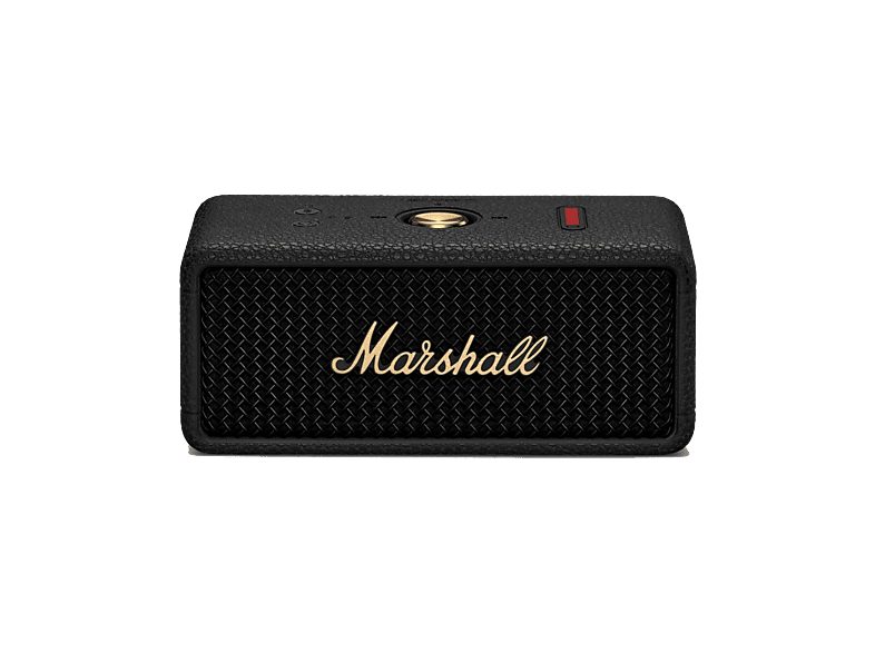 Altavoz inalámbrico - Marshall EMBERTON III, 76 W, Bluetooth, Autonomía 32 h, Micrófono, Black and Brass