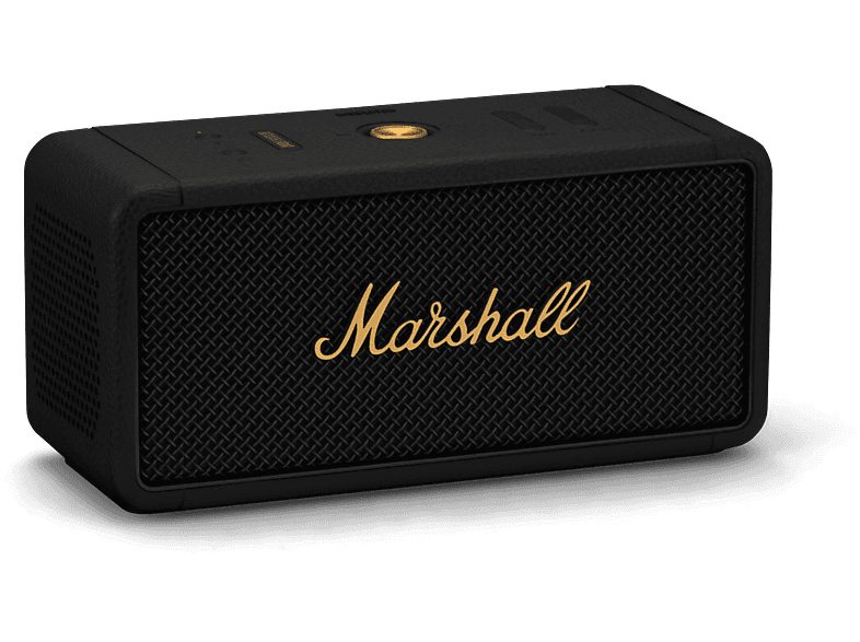Altavoz inalámbrico - Marshall Middleton  Black and Brass, 15 W, Bluetooth 5.1, Autonomía 20 h, Negro — foto 2
