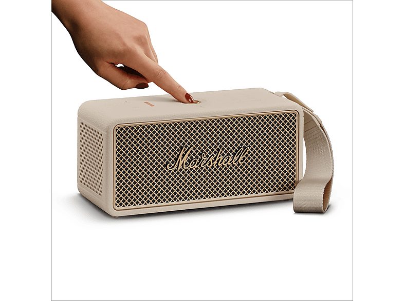 Altavoz inalámbrico - Marshall Middleton II, Bluetooth, 30 h Autonomía, Micrófono integrado, IP67, Crema — foto 8