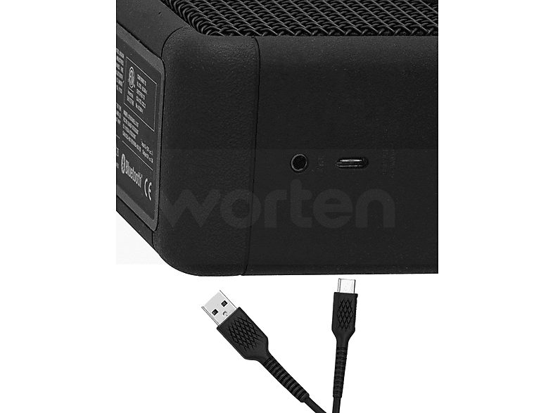 Altavoz inalámbrico - Marshall Stockwell II, 20W, Bluetooth, Autonomía de 20h, IPX4, Negro — foto 4