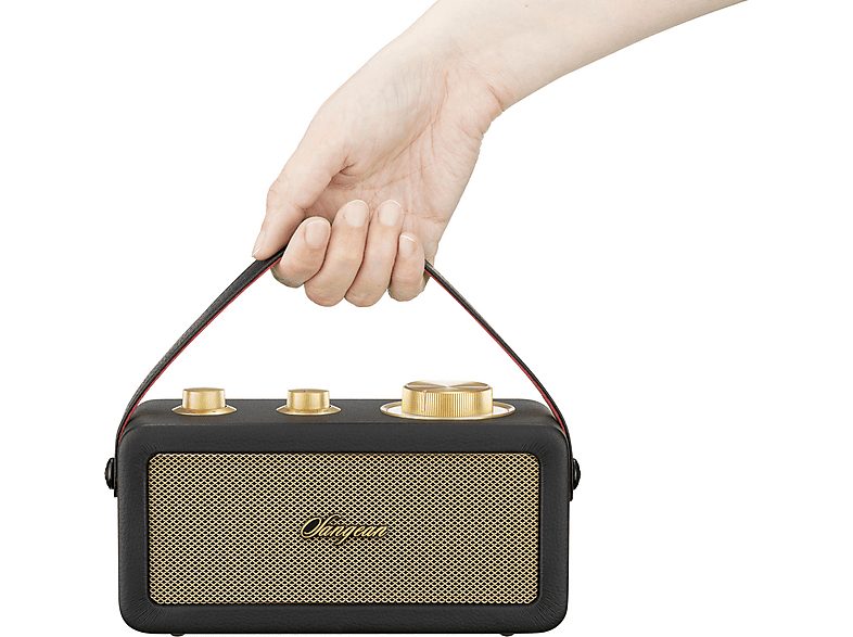 Altavoz inalámbrico - SANGEAN RA-101 Black Gold, 10 W, Bluetooth, Negro — foto 7