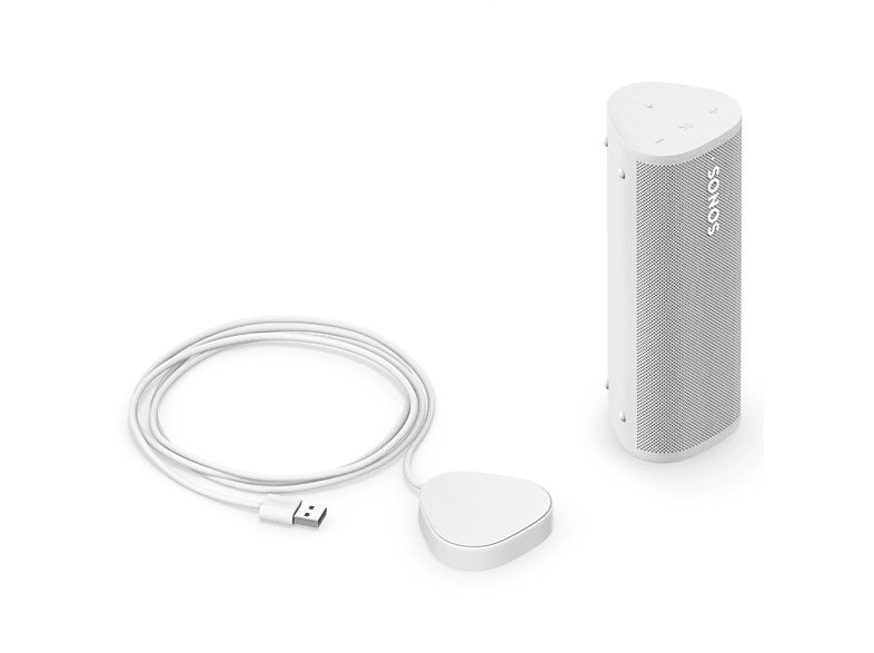Altavoz inalámbrico - Sonos Roam 2, 15 W, Inalámbrico, 10 h de Autonomía, IP67, Control por voz, Botones táctiles, Blanco — foto 5