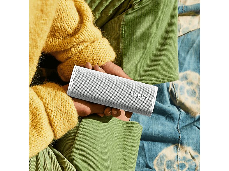 Altavoz inalámbrico - Sonos Roam 2, 15 W, Inalámbrico, 10 h de Autonomía, IP67, Control por voz, Botones táctiles, Blanco — foto 6
