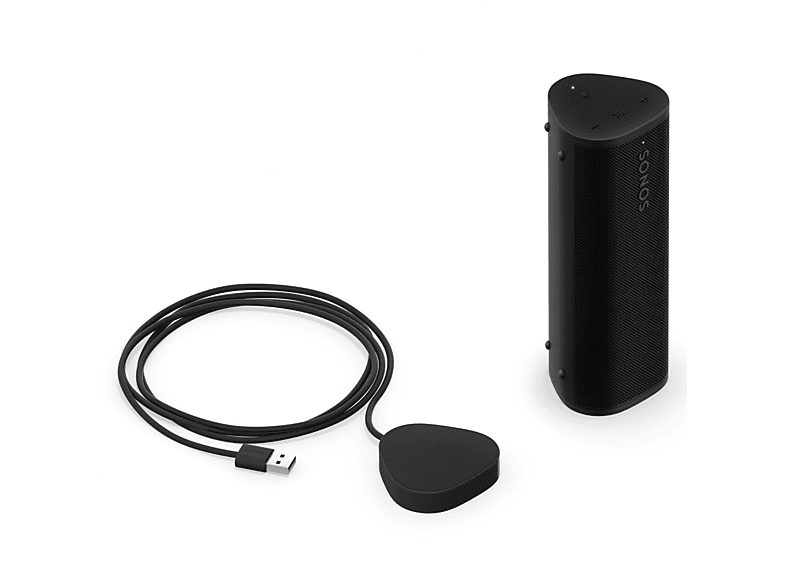 Altavoz inalámbrico - Sonos Roam 2, 15 W, Inalámbrico, 10 h de Autonomía, IP67, Control por voz, Botones táctiles, Negro — foto 5