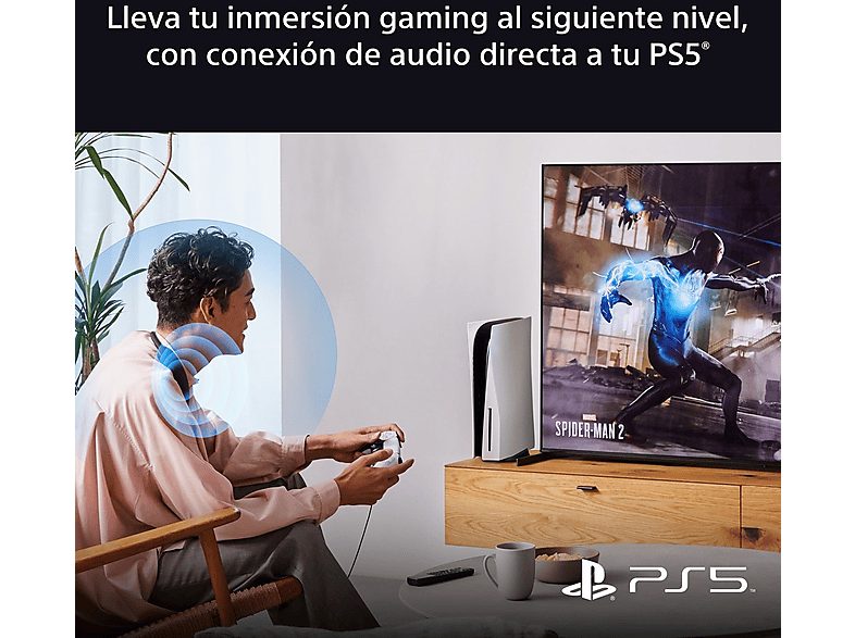 Altavoz inalámbrico - Sony BRAVIA Theatre U, Altavoz de cuello, Dolby Atmos, Bluetooth, 360 Spatial Sound, Multidispositivo, Neckband, HTAN7 — foto 4