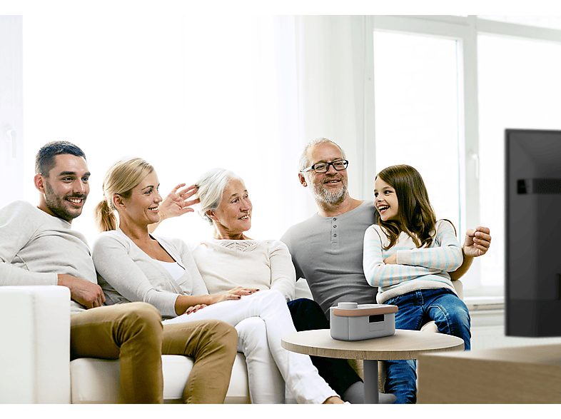 Altavoz inalámbrico - Sony SRS-LSR200, Altavoz TV para Personas con dificultad auditiva y Personas Mayores, Portátil, Función Mando a distancia — foto 4