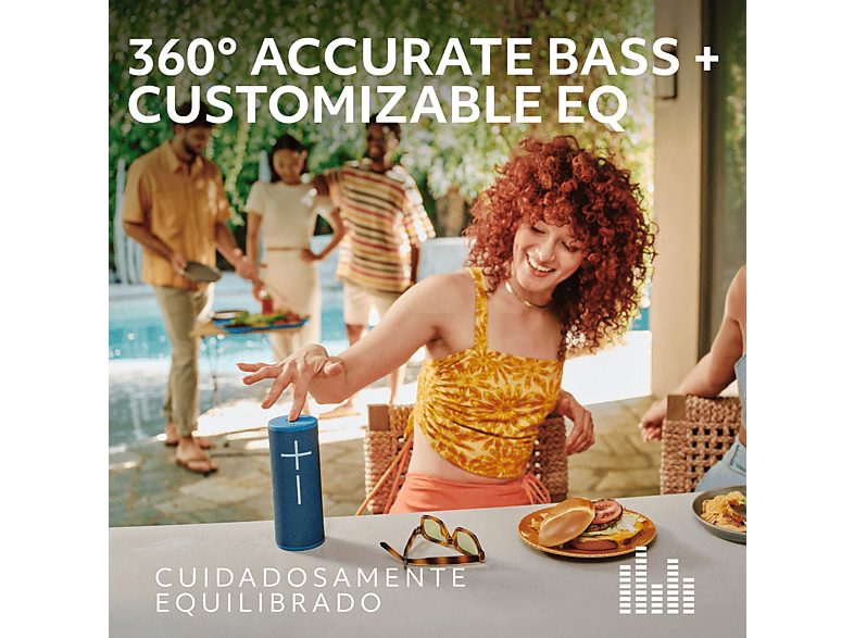 Altavoz inalámbrico - ULTIMATE EARS Boom 4, 0 W, Bluetooth, 15 horas, Lila — foto 2