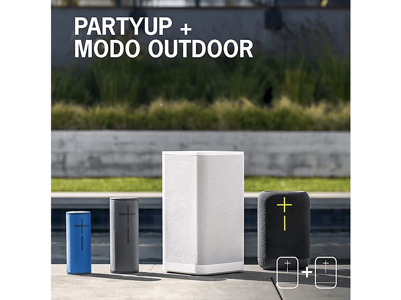 Altavoz inalámbrico - Ultimate Ears EPICBOOM, Bluetooth, 94 dBC, 17 horas, USB-C, EQ adaptativo, Sonido 360º, Emparejable, Clasificación IP67, Blanco — foto 8