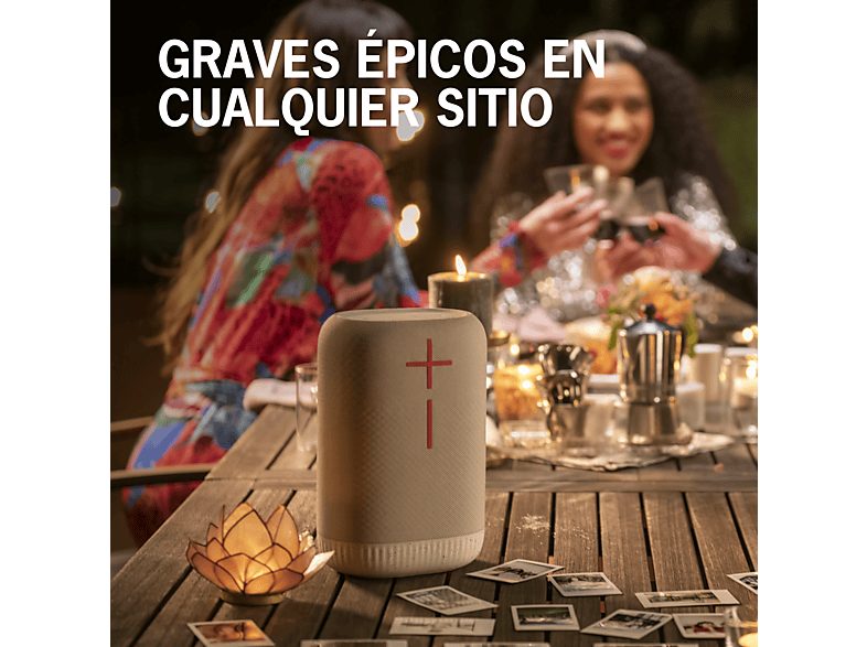 Altavoz inalámbrico - Ultimate Ears EPICBOOM, Bluetooth, 94 dBC, 17 horas, USB-C, EQ adaptativo, Sonido 360º, Emparejable, Clasificación IP67, Negro — foto 3