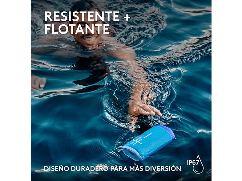 Altavoz inalámbrico - Ultimate Ears Everboom, Bluetooth, NFC, Sonido 360°, Ecualizador personalizable, 20h de batería, 84/85 dBC, Emparejable, Negro — foto 5