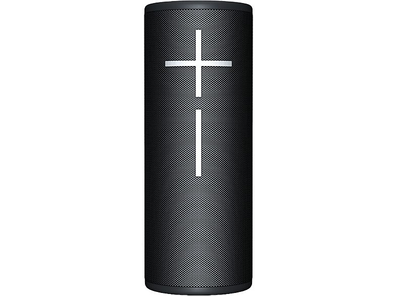 ULTIMATE EARS Altavoz inalámbrico - Ultimate Ears Megaboom 4, Bluetooth, Sonido 360°, 81/91 dBC, Certificación IP67, Emparejable, PartyUp, 20hs batería, Negro